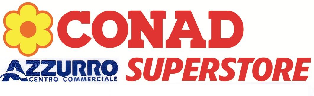 Logo Conad Superstore azzurro